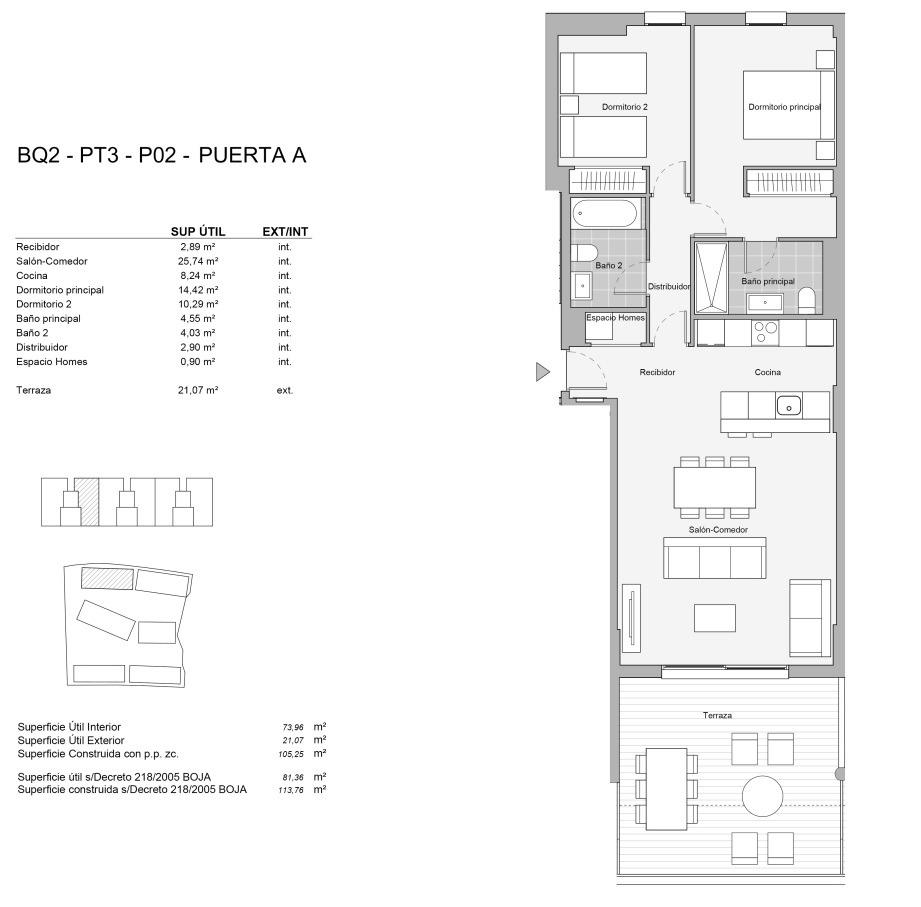 Apartament w Estepona, Malaga, Hiszpania 2 sypialnie, 113 mkw. nr 169261