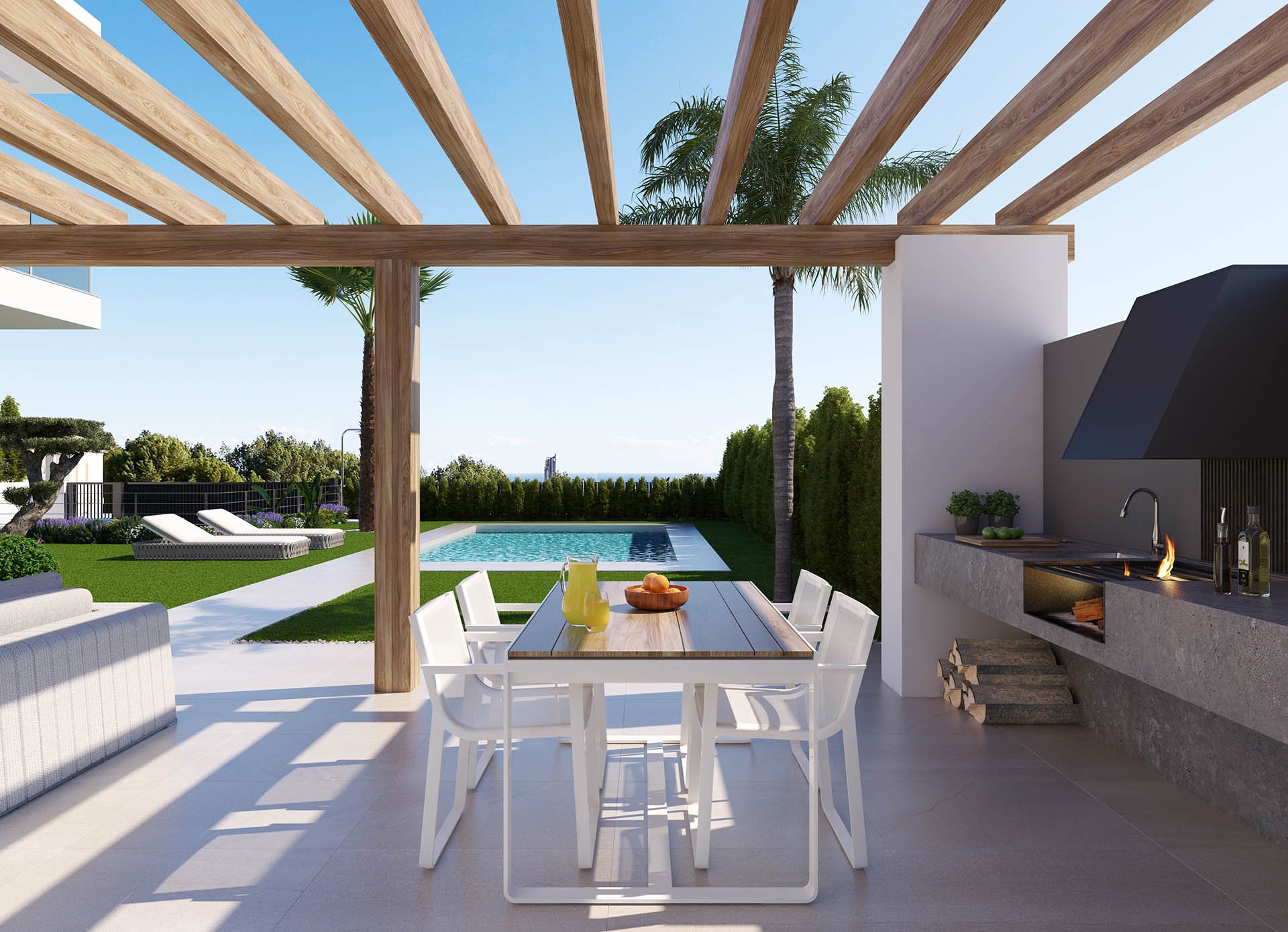 Villa à Finestrat, Alicante, Espagne 3 chambres, 154 m2 No. 188740