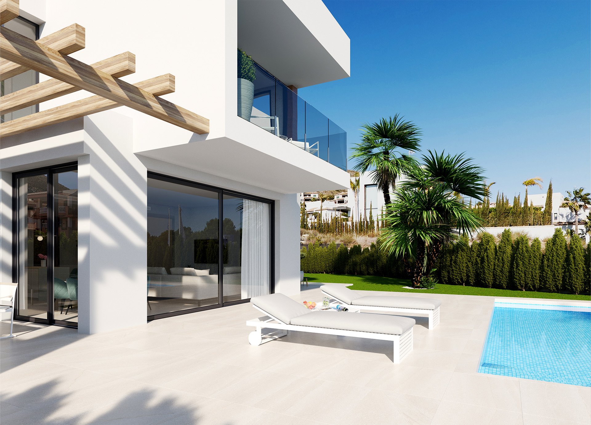 Villa à Finestrat, Alicante, Espagne 3 chambres, 154 m2 No. 188740
