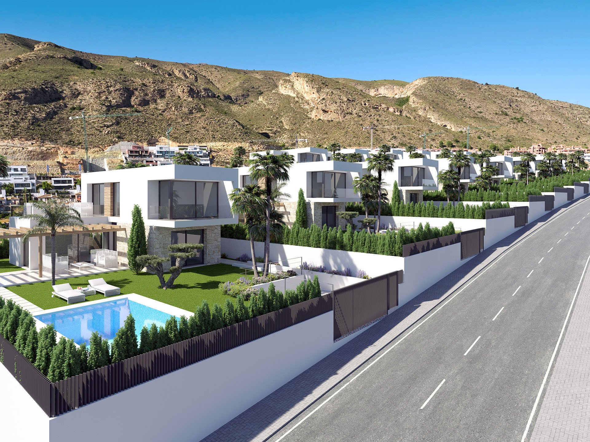 Villa à Finestrat, Alicante, Espagne 3 chambres, 154 m2 No. 188740