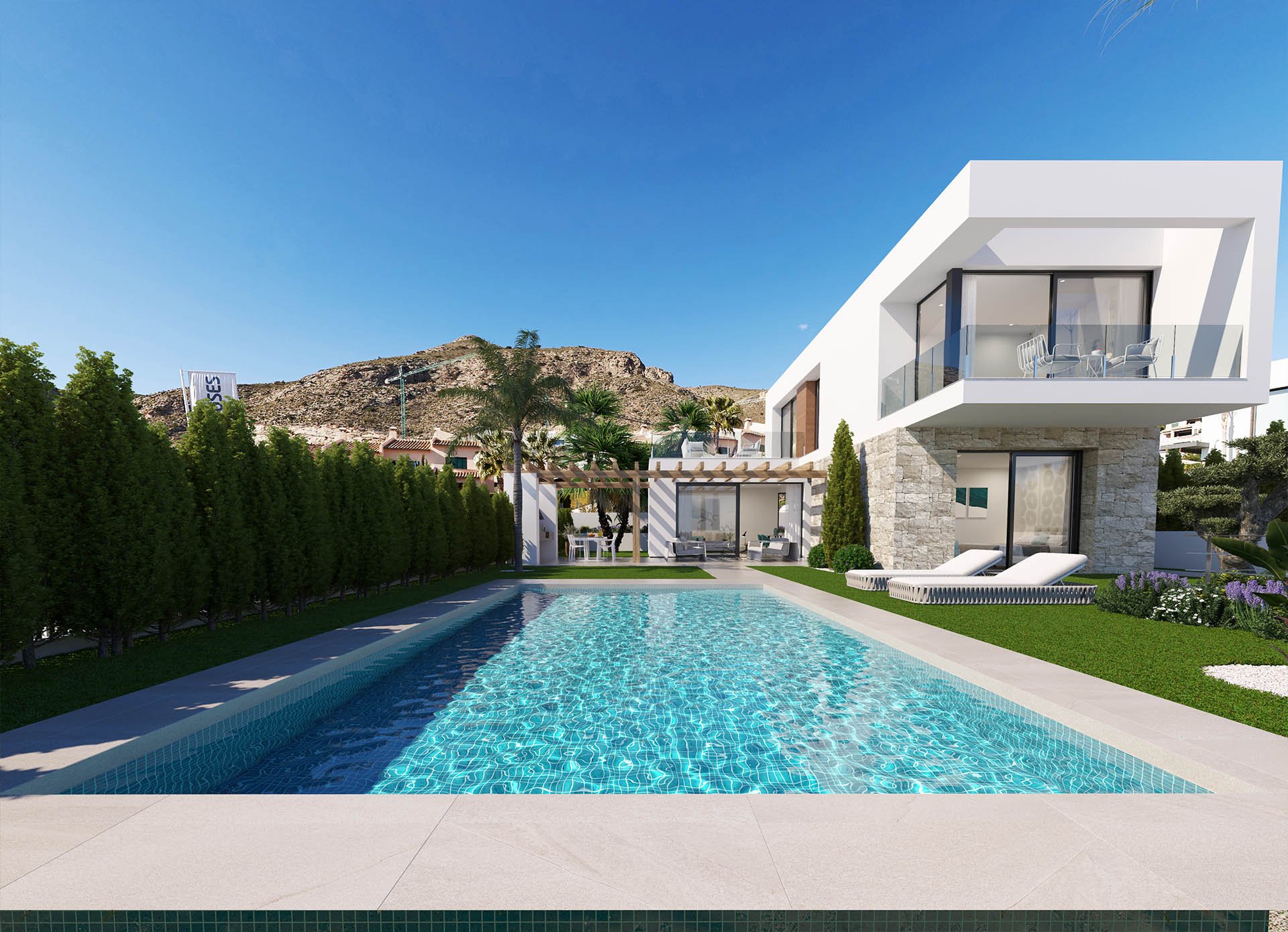 Villa à Finestrat, Alicante, Espagne 3 chambres, 154 m2 No. 188740