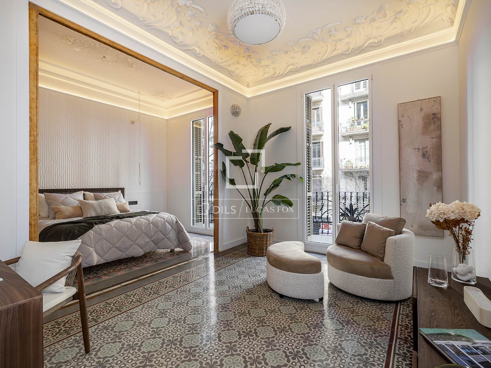 Квартира в Барселона, Испания 2 спальни, 180м2 №150593