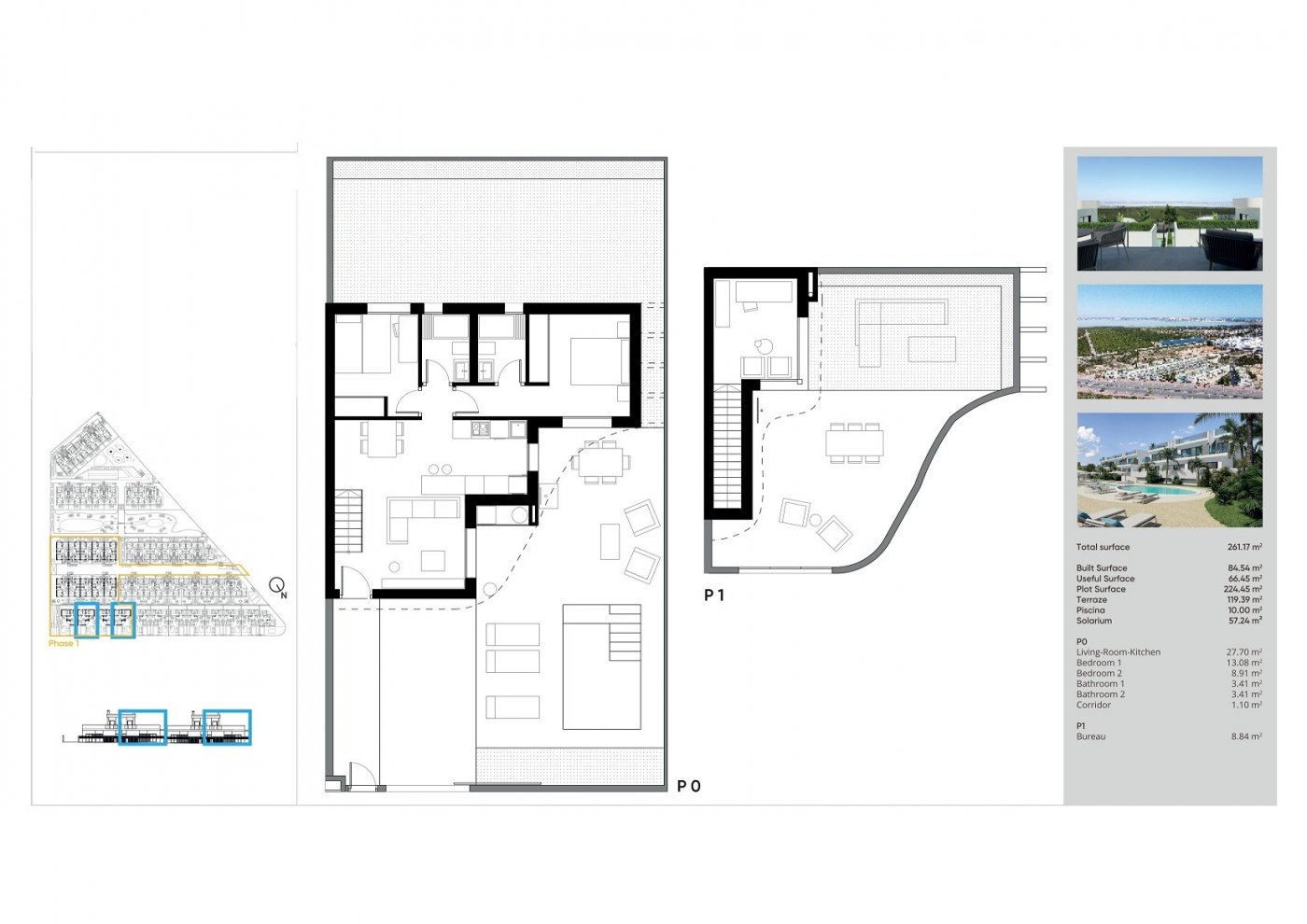 Villa i Torrevieja, Alicante, Spanien 3 sovrum, 84 kvm. Nr. 180733