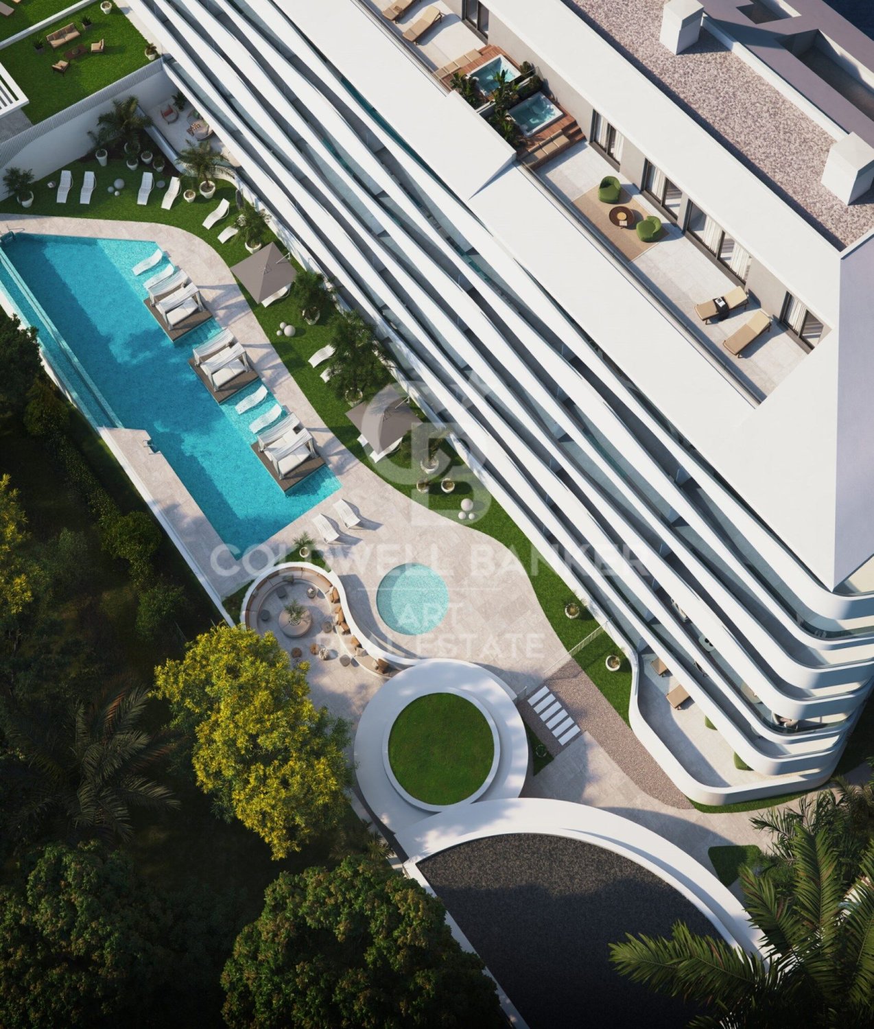 Penthouse in Fuengirola, Malaga, Spain 2 bedrooms, 165 sq.m. No. 157233