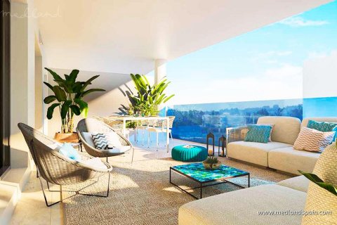 Huoneisto Mijas Costa, Malaga, Espanja 2 makuuhuonetta, 97 m2 No. 55884