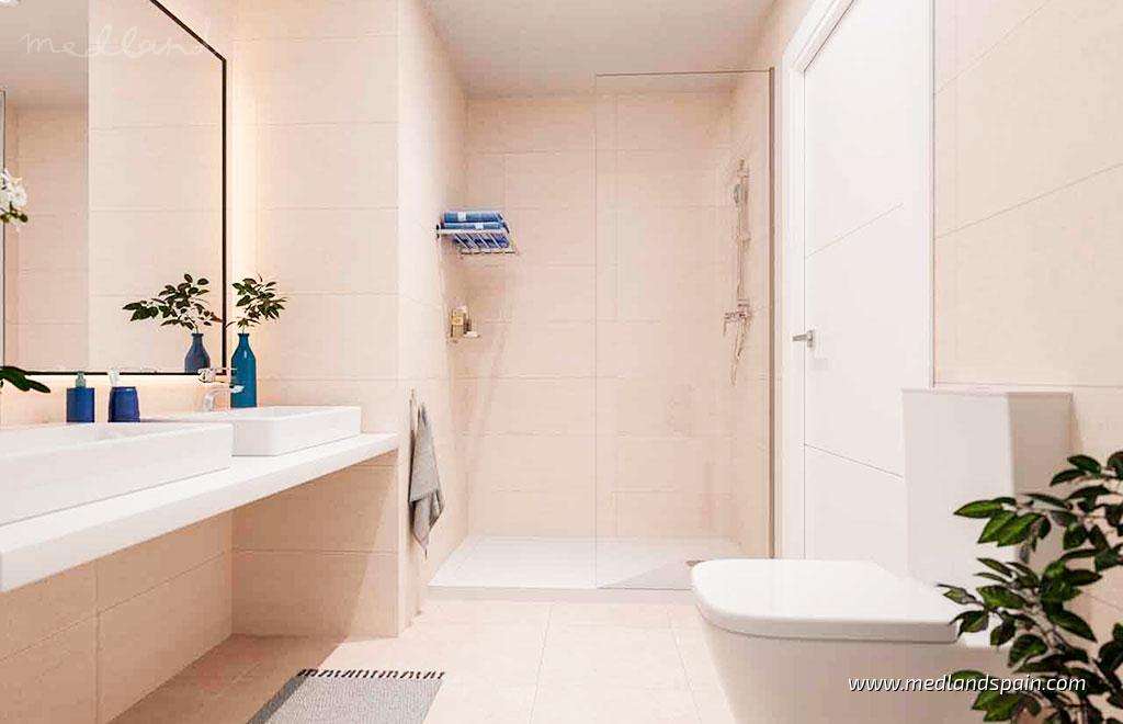 Huoneisto Mijas Costa, Malaga, Espanja 3 makuuhuonetta, 129 m2 No. 55887
