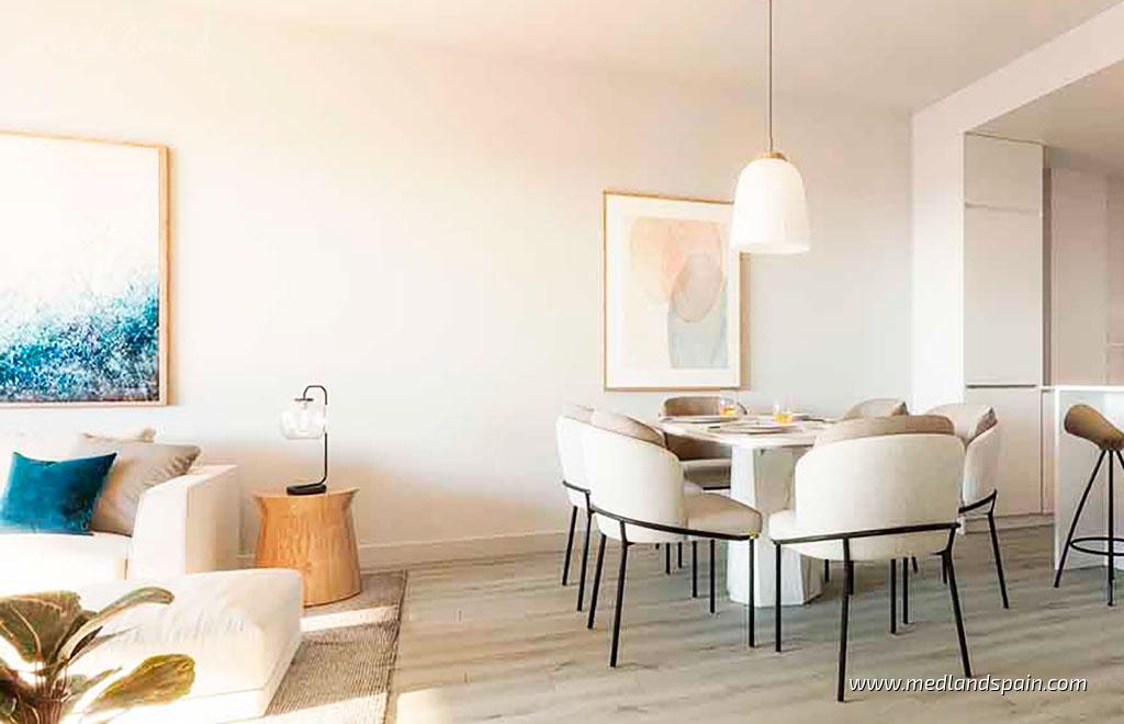 Huoneisto Mijas Costa, Malaga, Espanja 3 makuuhuonetta, 129 m2 No. 55887