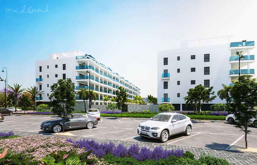 Huoneisto Mijas Costa, Malaga, Espanja 3 makuuhuonetta, 129 m2 No. 55887