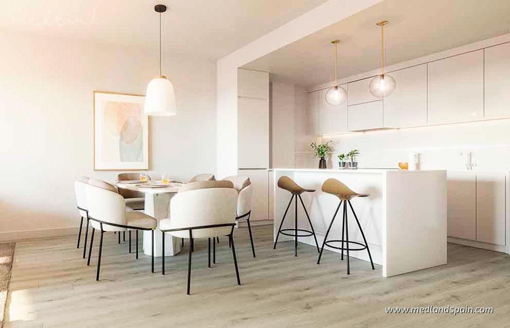 Huoneisto Mijas Costa, Malaga, Espanja 3 makuuhuonetta, 129 m2 No. 55887