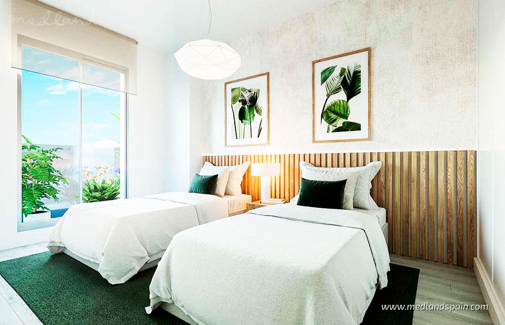 Huoneisto Mijas Costa, Malaga, Espanja 3 makuuhuonetta, 129 m2 No. 55887