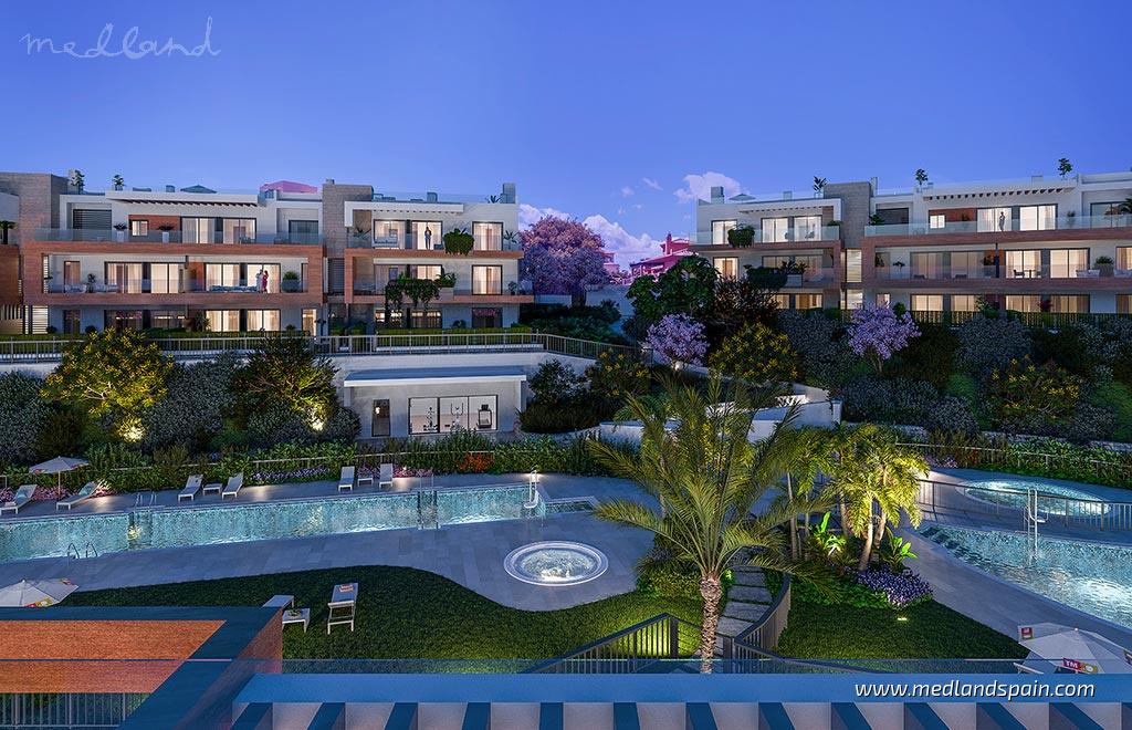 Dzīvoklis Estepona, Malaga, Spānijā 3 istabas, 116 m2 Nr. 104702
