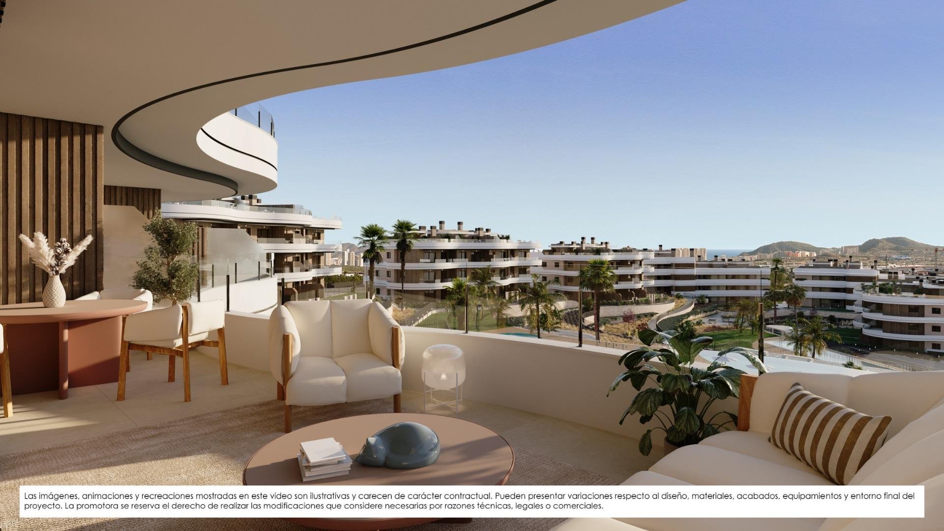 Wohnung in Benidorm, Alicante, Spanien 3 Schlafzimmer, 130 m2 Nr. 180318