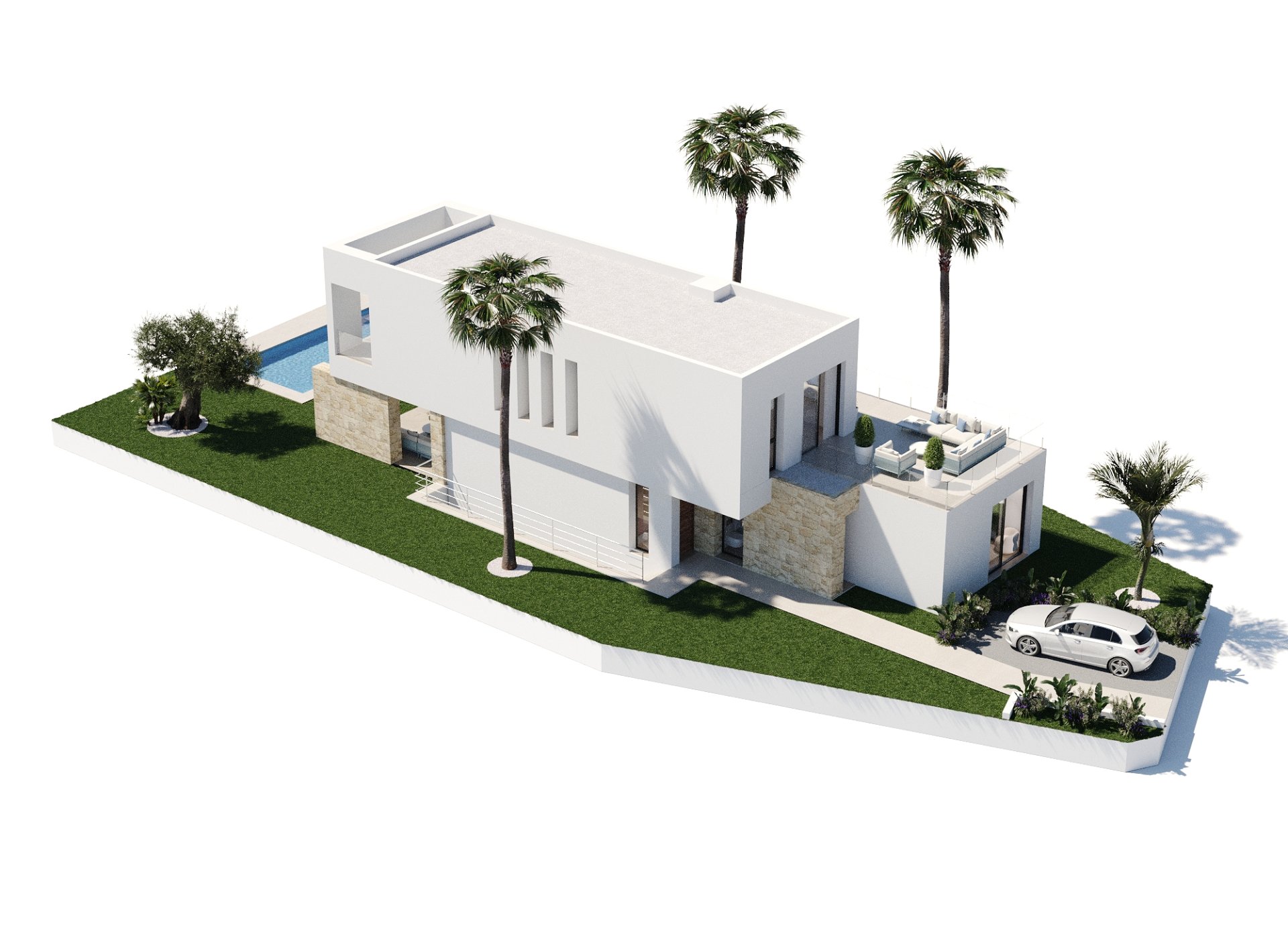 Villa Finestrat, Alicante, Spānijā 3 istabas, 183 m2 Nr. 156482