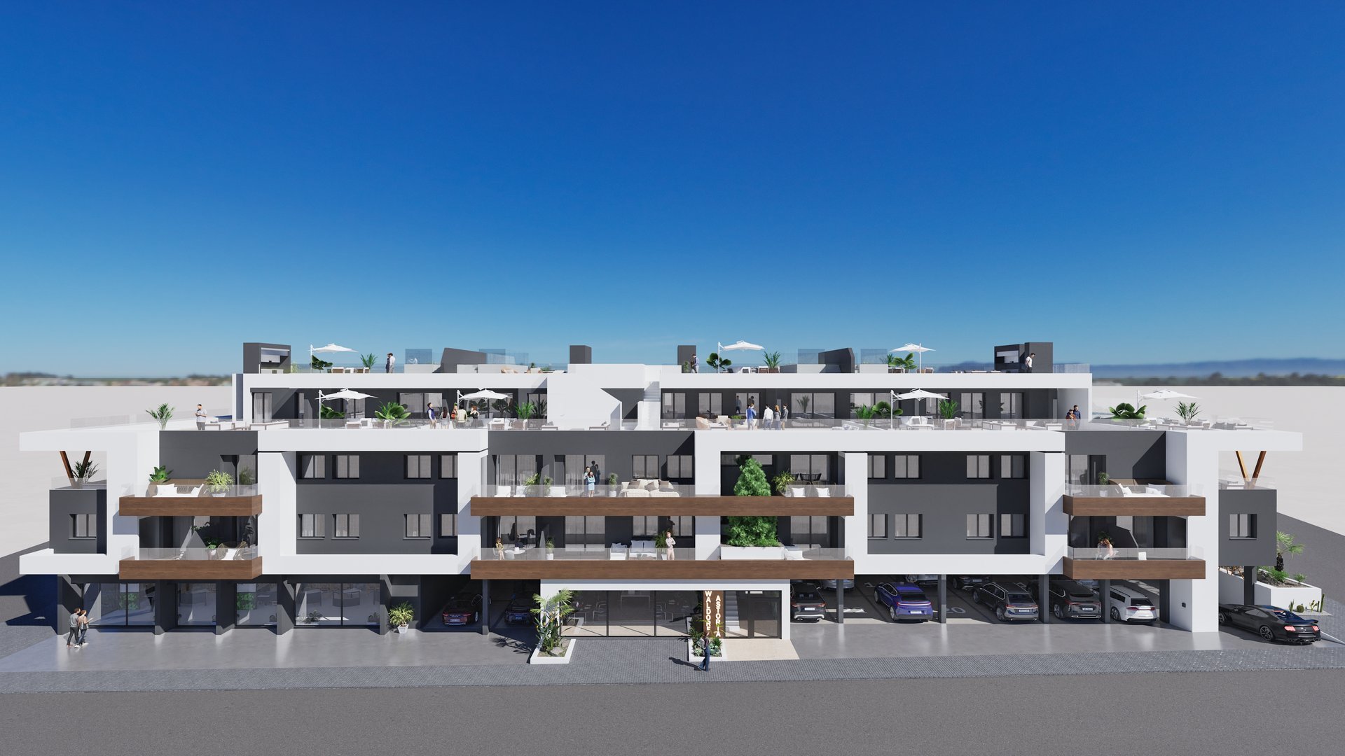 Lägenhet i Benijofar, Alicante, Spanien 2 sovrum,  Nr. 156483