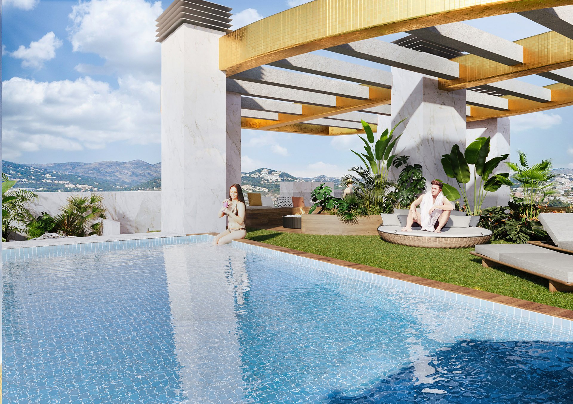 Huoneisto Calpe, Alicante, Espanja 3 makuuhuonetta, 145 m2 No. 152151
