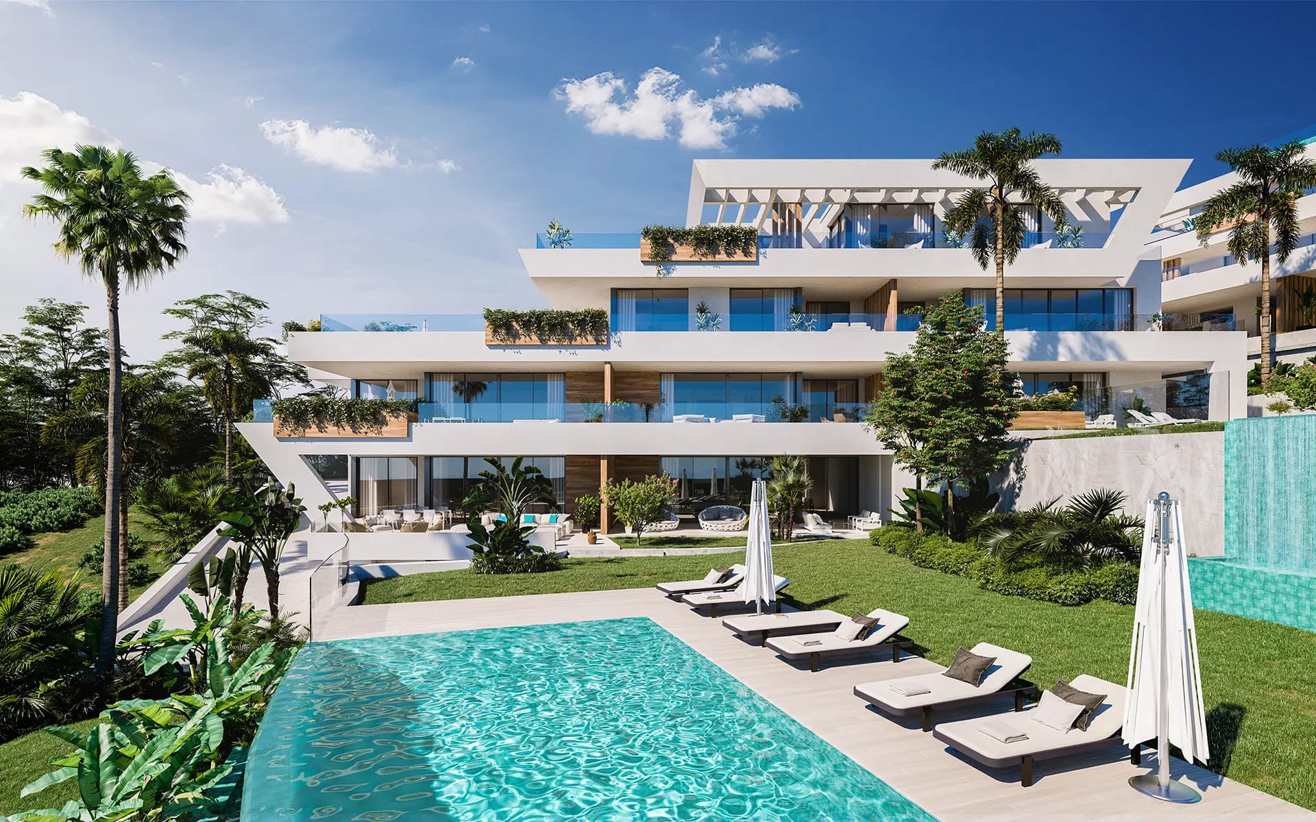 Bungalow en Marbella, Málaga, España 3 dormitorios, 164 m2 No. 182096