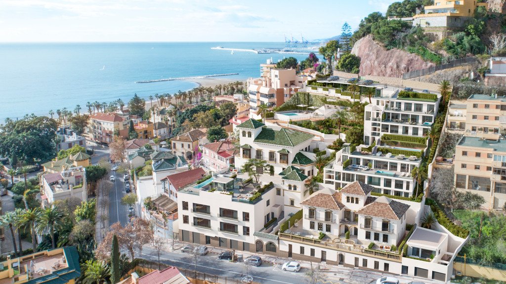 Huoneisto Malaga, Espanja 2 makuuhuonetta, 112.56 m2 No. 155964