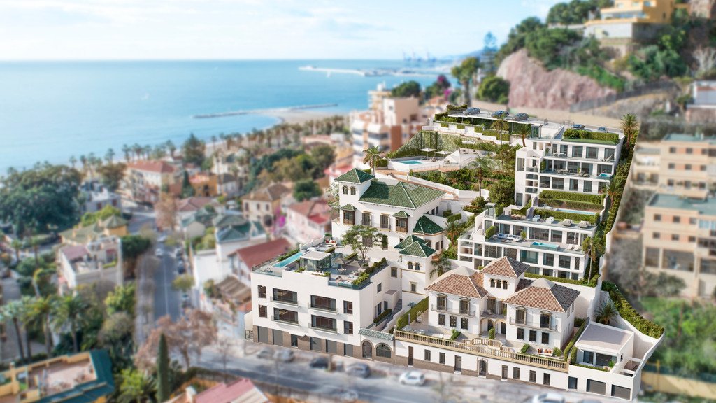 Huoneisto Malaga, Espanja 2 makuuhuonetta, 112.56 m2 No. 155964