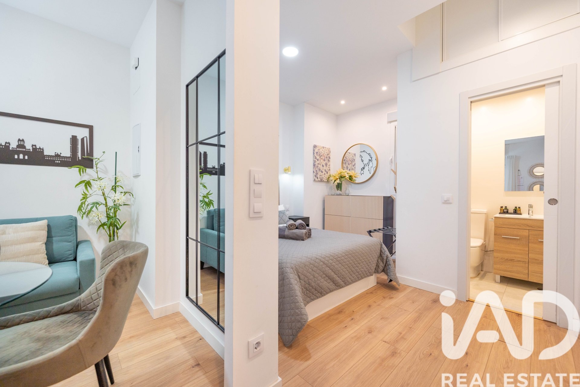 Huoneisto Madrid, Espanja 1 makuuhuone, 30 m2 No. 187702