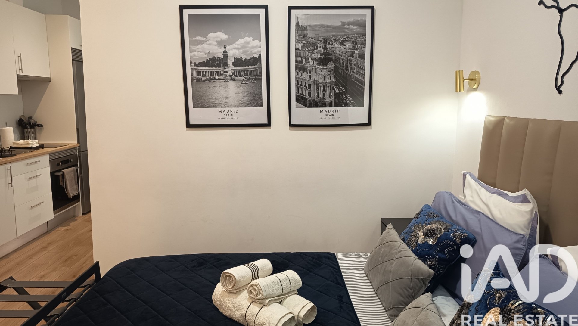 Huoneisto Madrid, Espanja 1 makuuhuone, 30 m2 No. 187702
