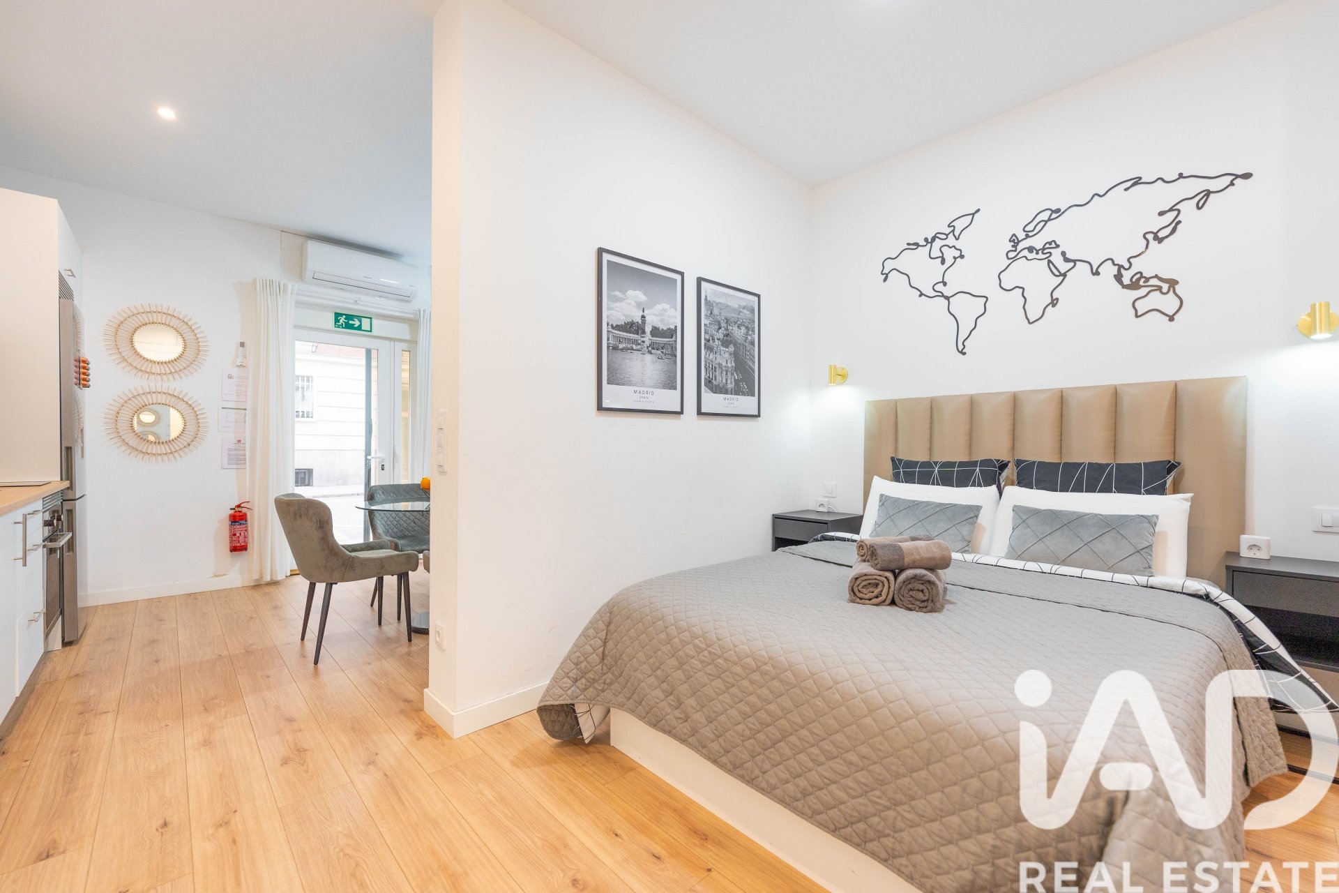 Huoneisto Madrid, Espanja 1 makuuhuone, 30 m2 No. 187702