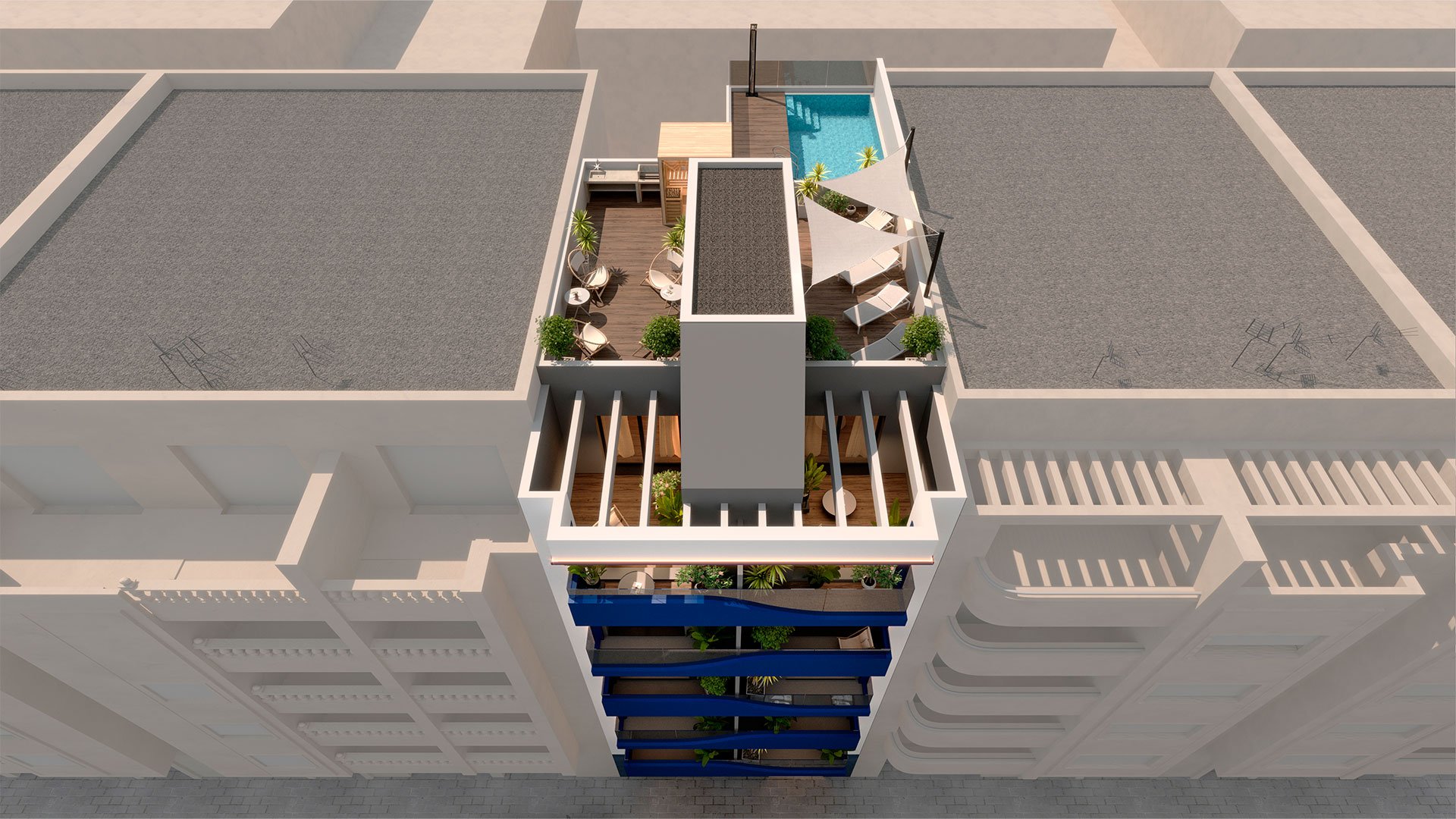 Wohnung in Torrevieja, Alicante, Spanien 1 Schlafzimmer,  Nr. 156405