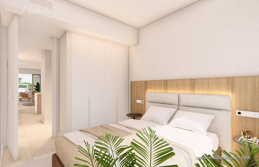 Квартира в Лос-Алькасарес, Мурсия, Испания 2 спальни, 85м2 №160563