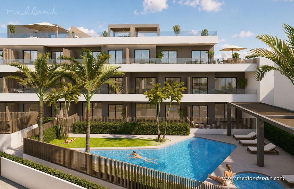 Apartamento en Pilar de la Horadada, Alicante, España 2 dormitorios, 102 m2 No. 160559