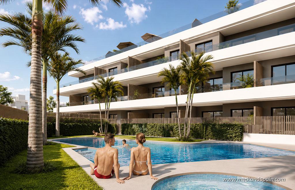 Apartamento en Pilar de la Horadada, Alicante, España 2 dormitorios, 102 m2 No. 160559
