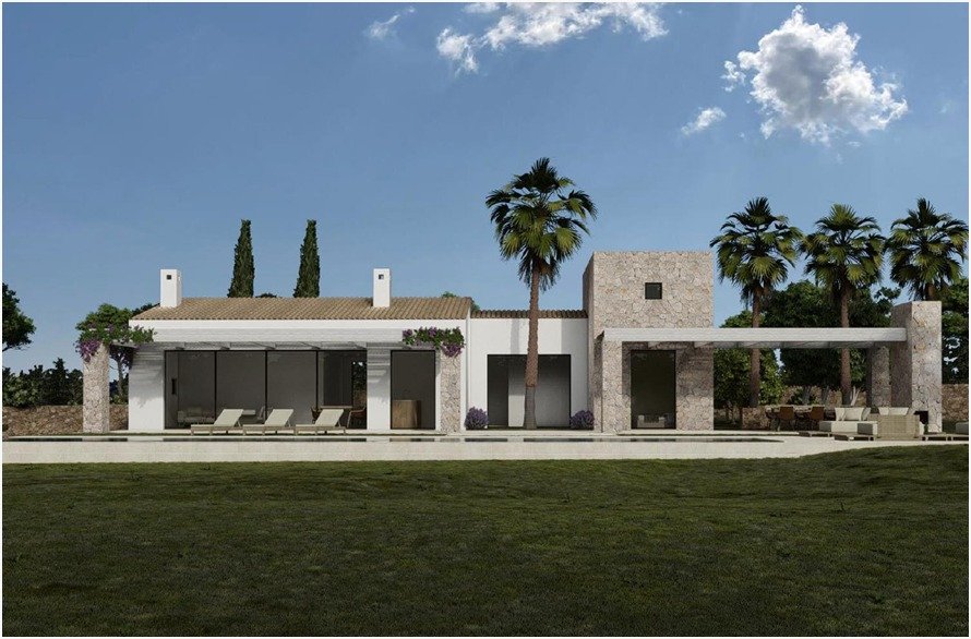 Finca Ses Salines, Mallorca, Spānijā 4 istabas, 230 m2 Nr. 137524
