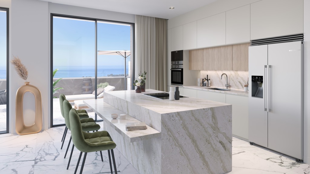 Penthouse w Malaga, Hiszpania 3 sypialnie, 206.99 mkw. nr 177558