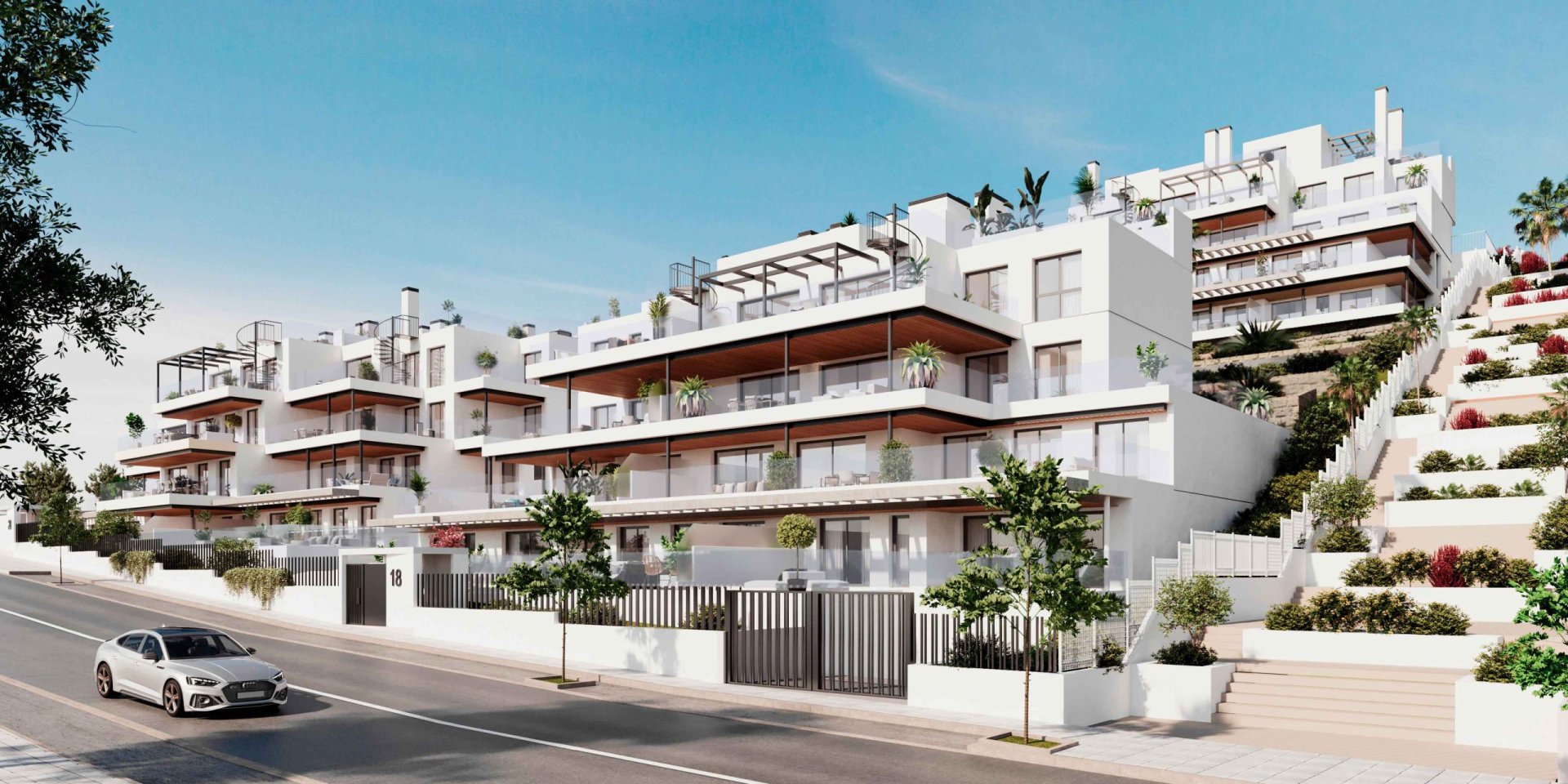 Apartament w Estepona, Malaga, Hiszpania 2 sypialnie, 130 mkw. nr 135489
