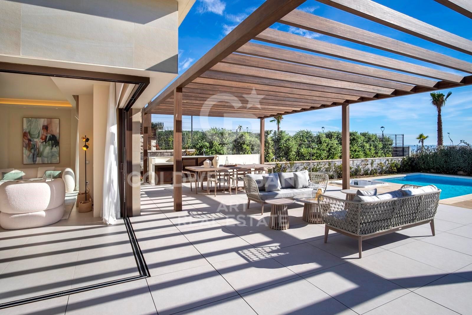 Huvila Estepona, Malaga, Espanja 4 makuuhuonetta, 371 m2 No. 158806