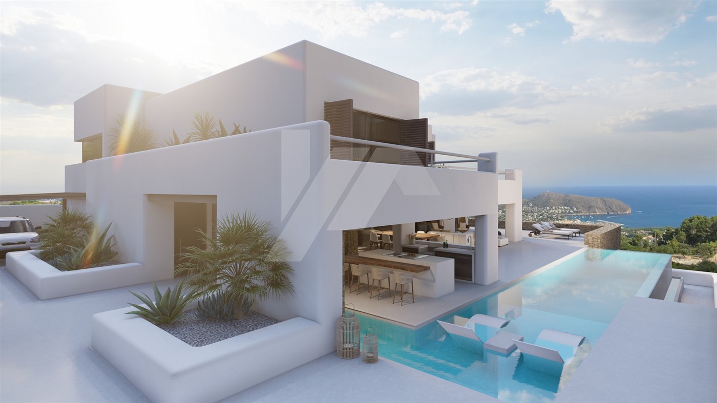 Villa a Benissa, Alicante, Spagna 4 camere da letto, 500 mq. N° 64583