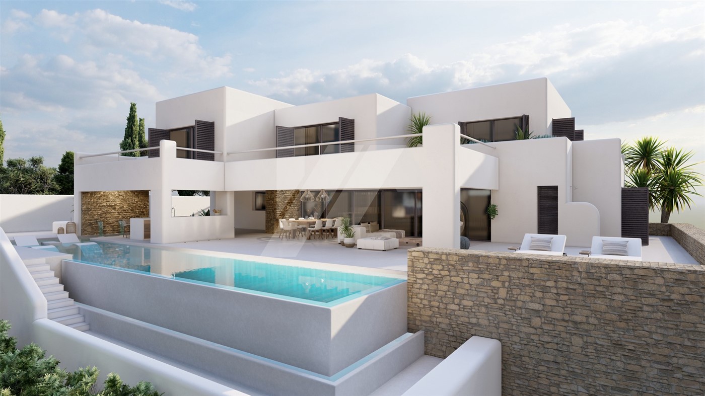 Villa a Benissa, Alicante, Spagna 4 camere da letto, 500 mq. N° 64583