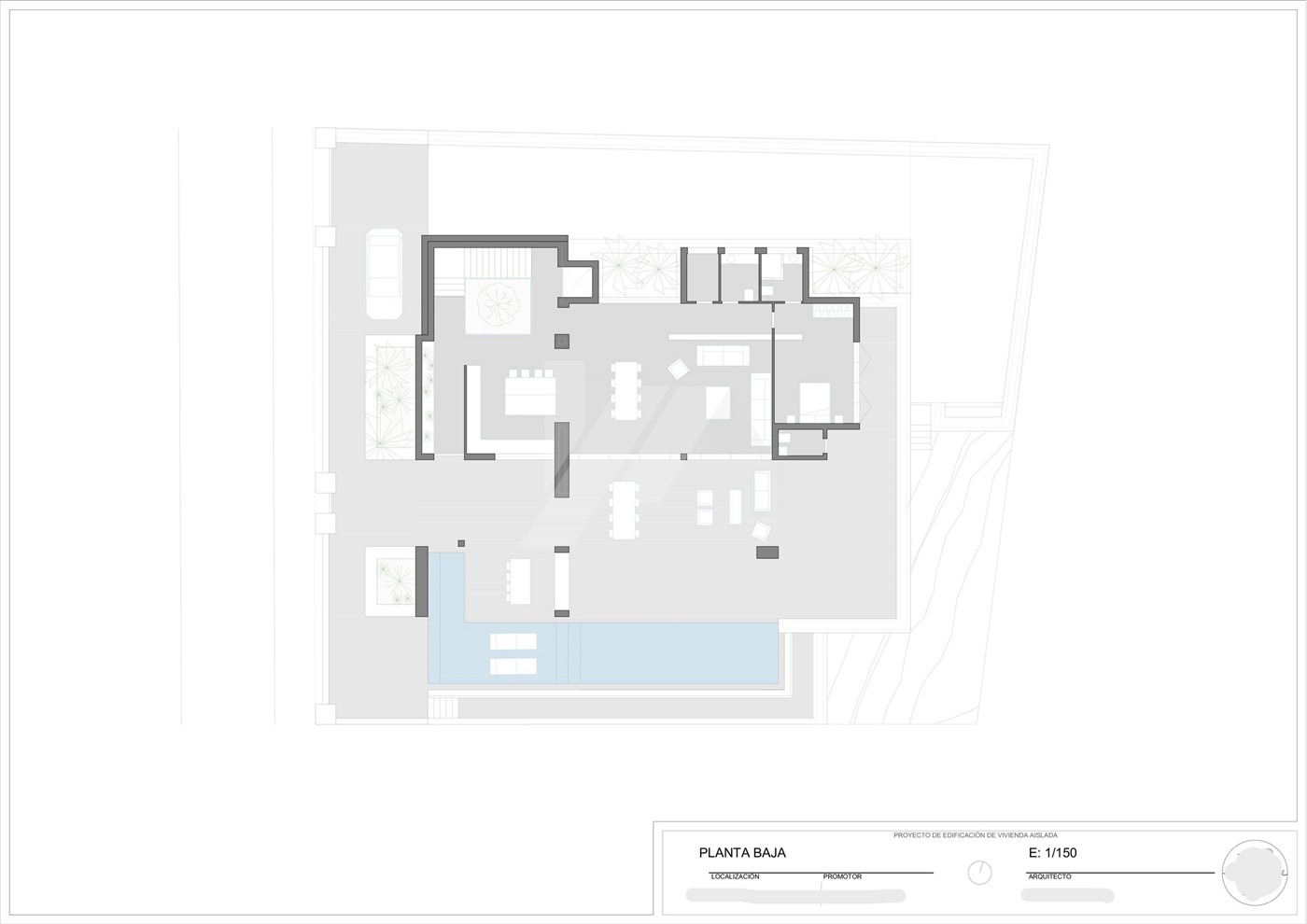 Villa a Benissa, Alicante, Spagna 4 camere da letto, 500 mq. N° 64583