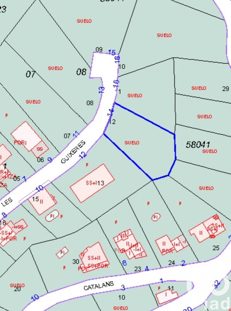 Zemes gabals Alcover, Tarragona, Spānijā 624 m2 Nr. 185784