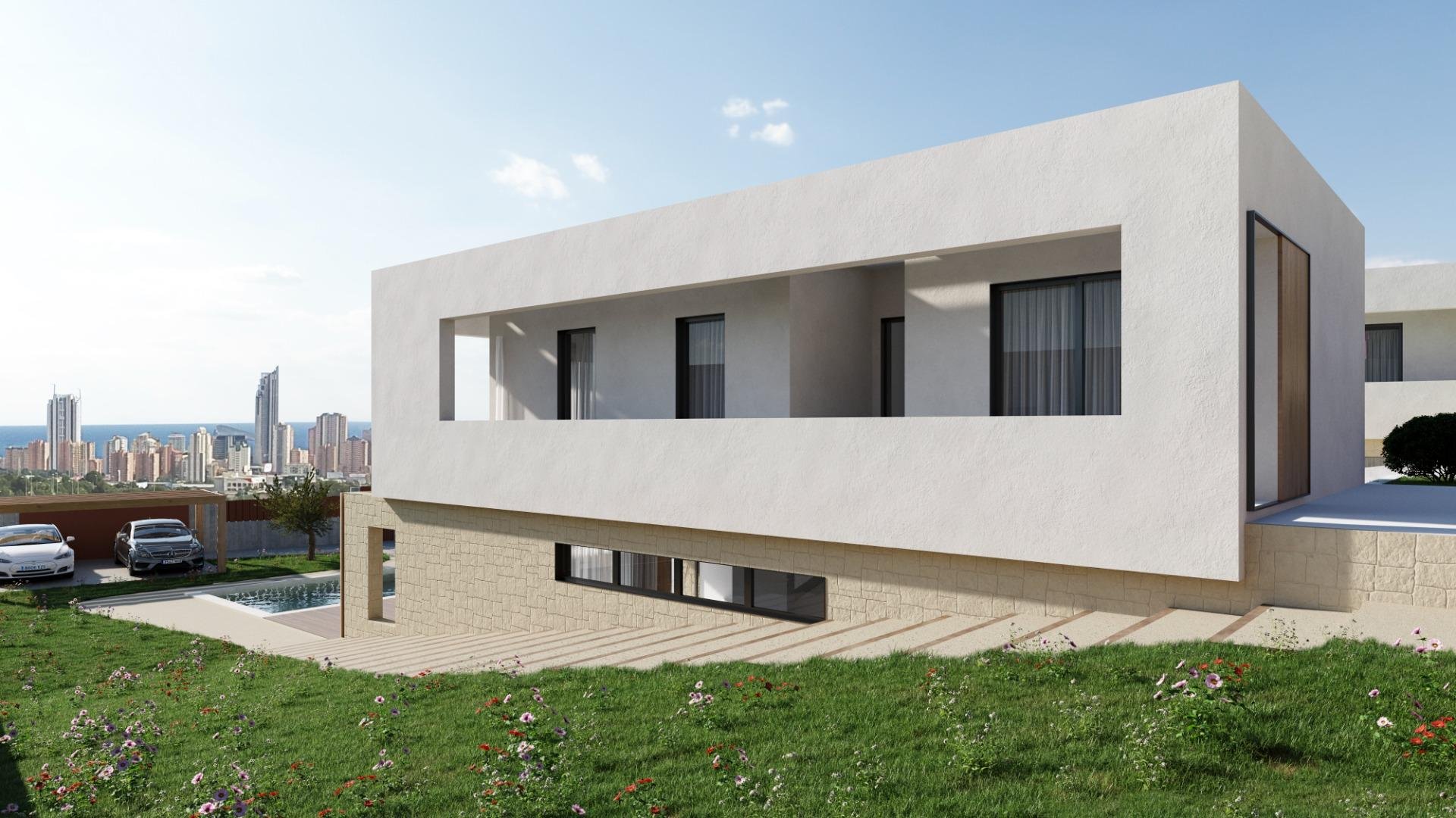 Villa à Finestrat, Alicante, Espagne 3 chambres, 250 m2 No. 109227