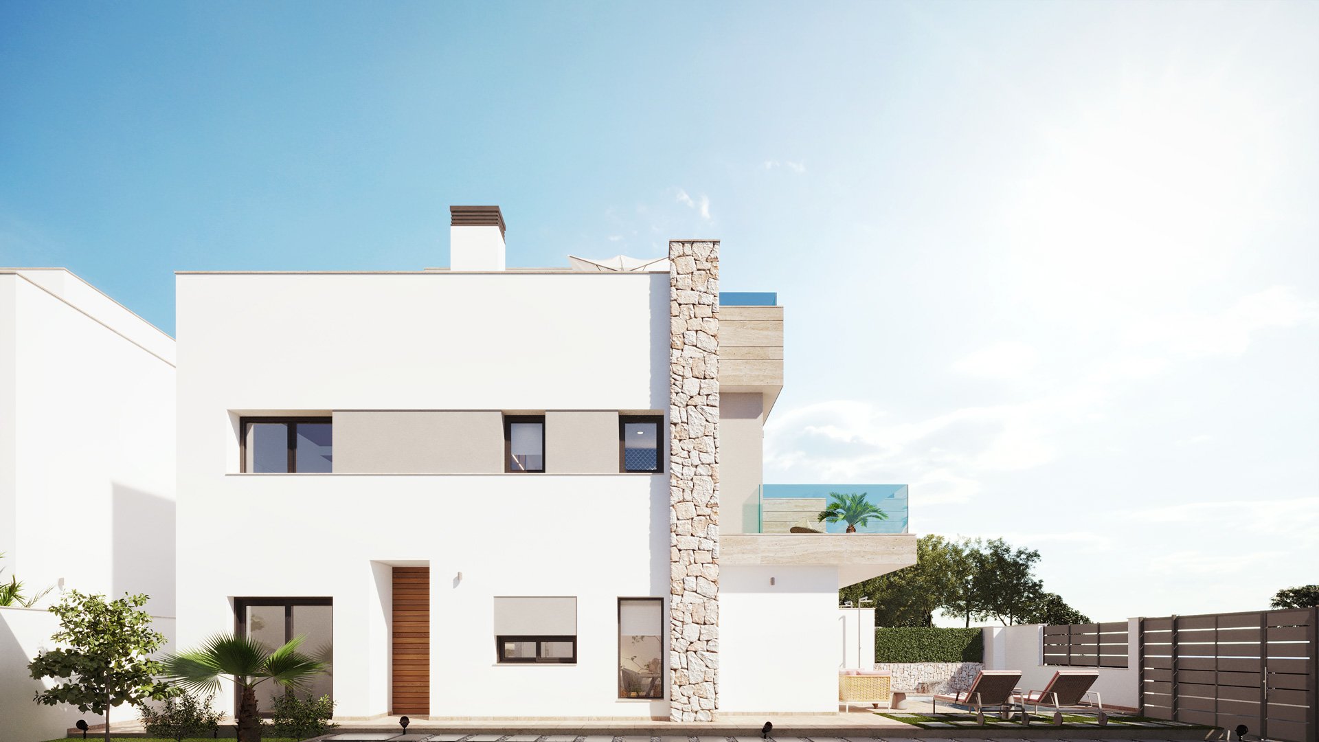 Villa en San Pedro del Pinatar, Murcia, España 3 dormitorios, 151 m2 No. 110257