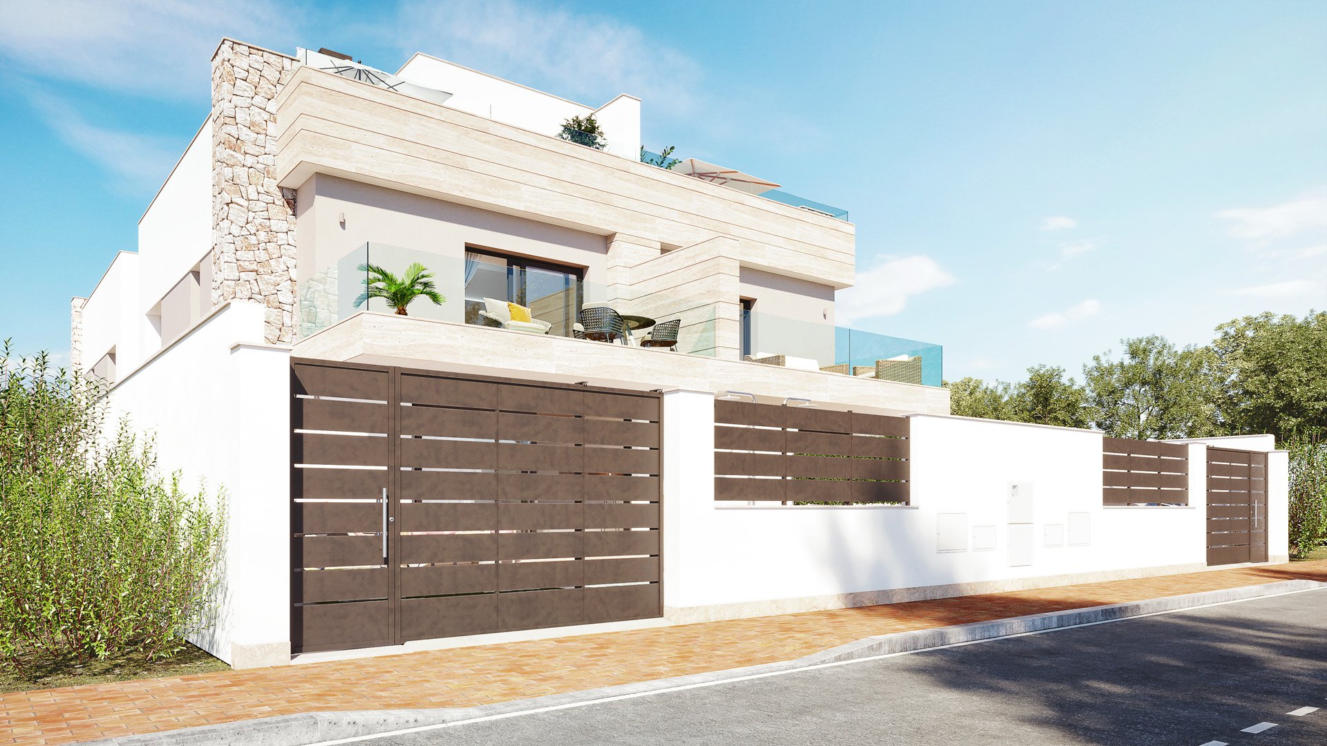 Villa en San Pedro del Pinatar, Murcia, España 3 dormitorios, 151 m2 No. 110257