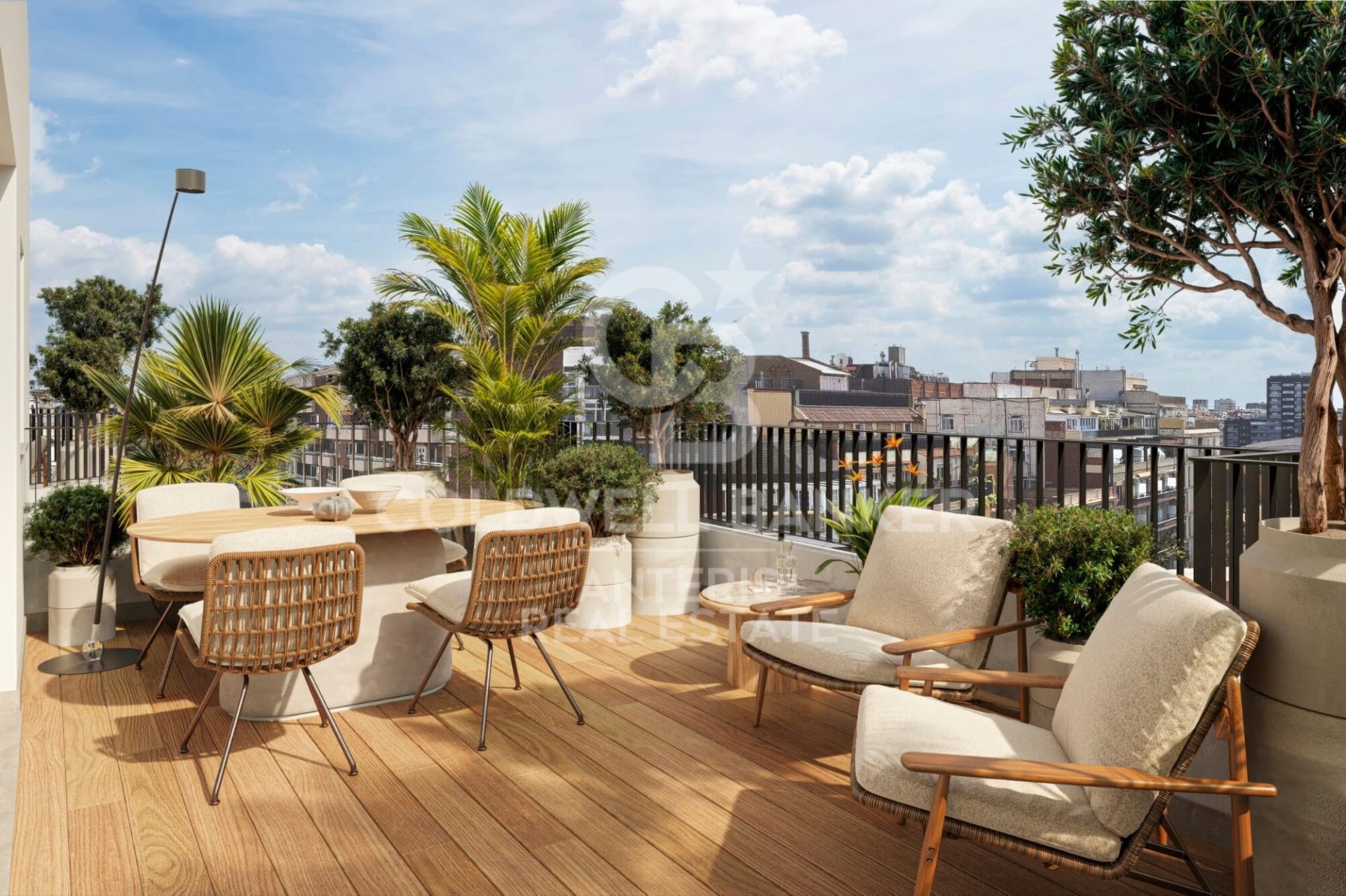 Penthouse w Barcelona, Hiszpania 4 sypialnie, 180 mkw. nr 157028