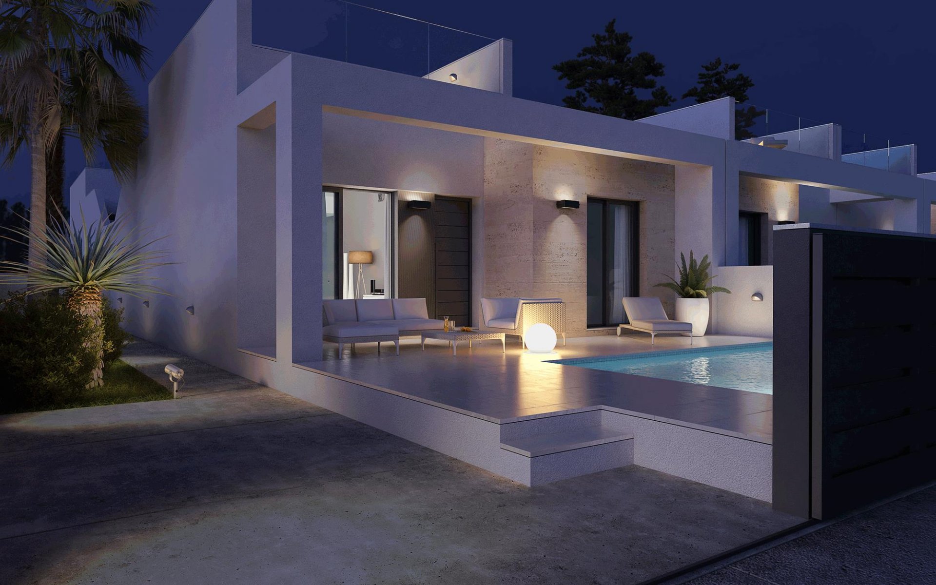 Villa à Daya Nueva, Alicante, Espagne 3 chambres,  No. 81055