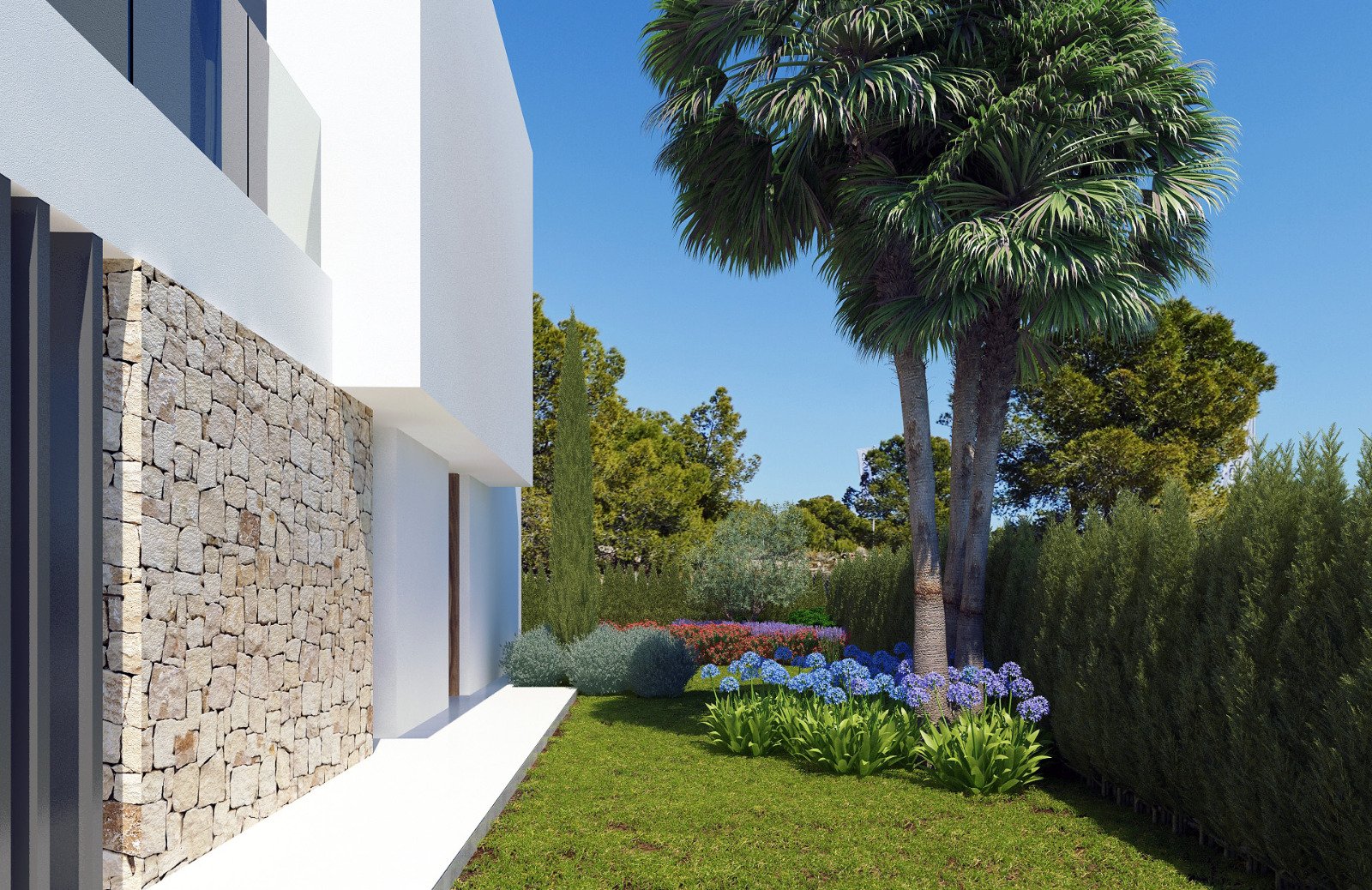 Villa Finestrat, Alicante, Spānijā 3 istabas,  Nr. 81056