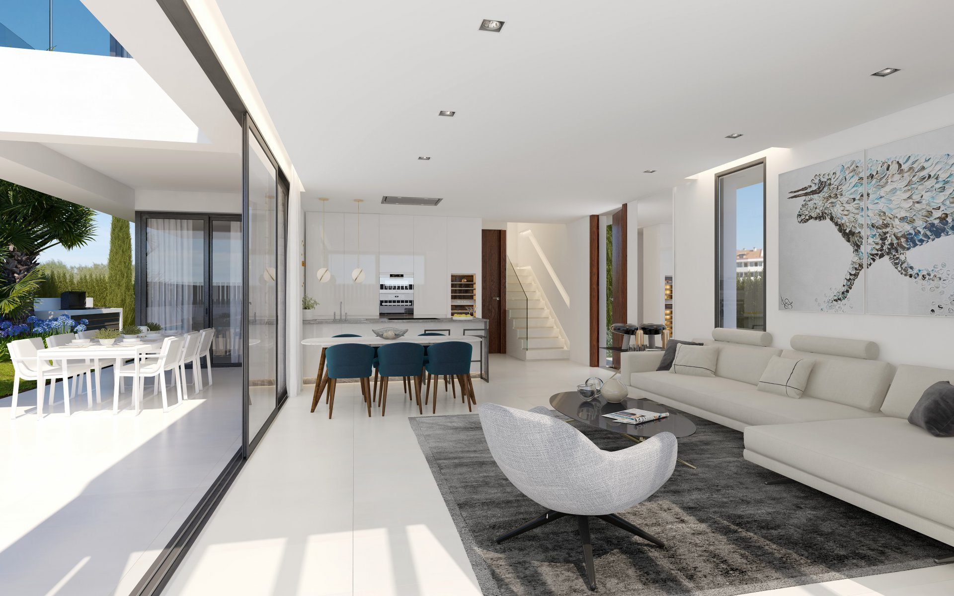 Villa Finestrat, Alicante, Spānijā 3 istabas,  Nr. 81056