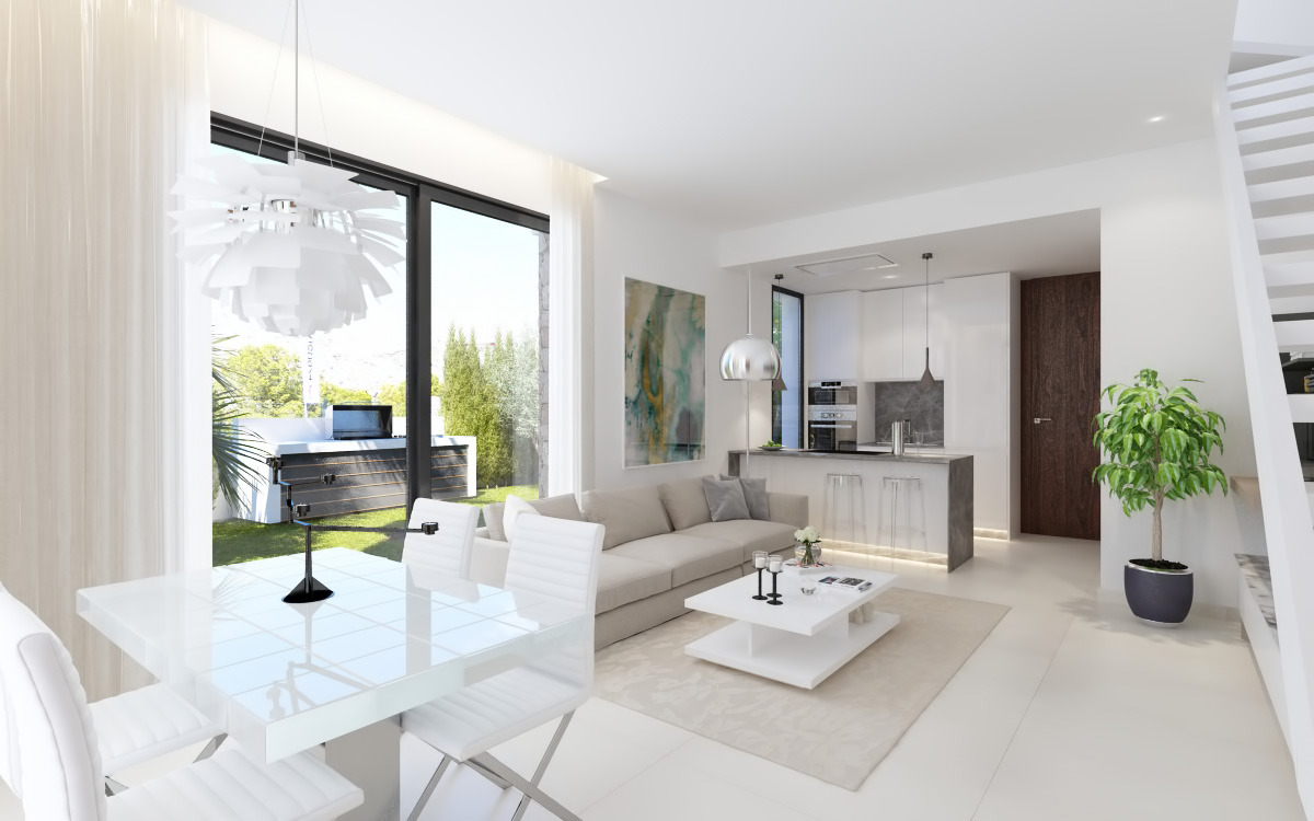 Villa Finestrat, Alicante, Spānijā 3 istabas,  Nr. 81056