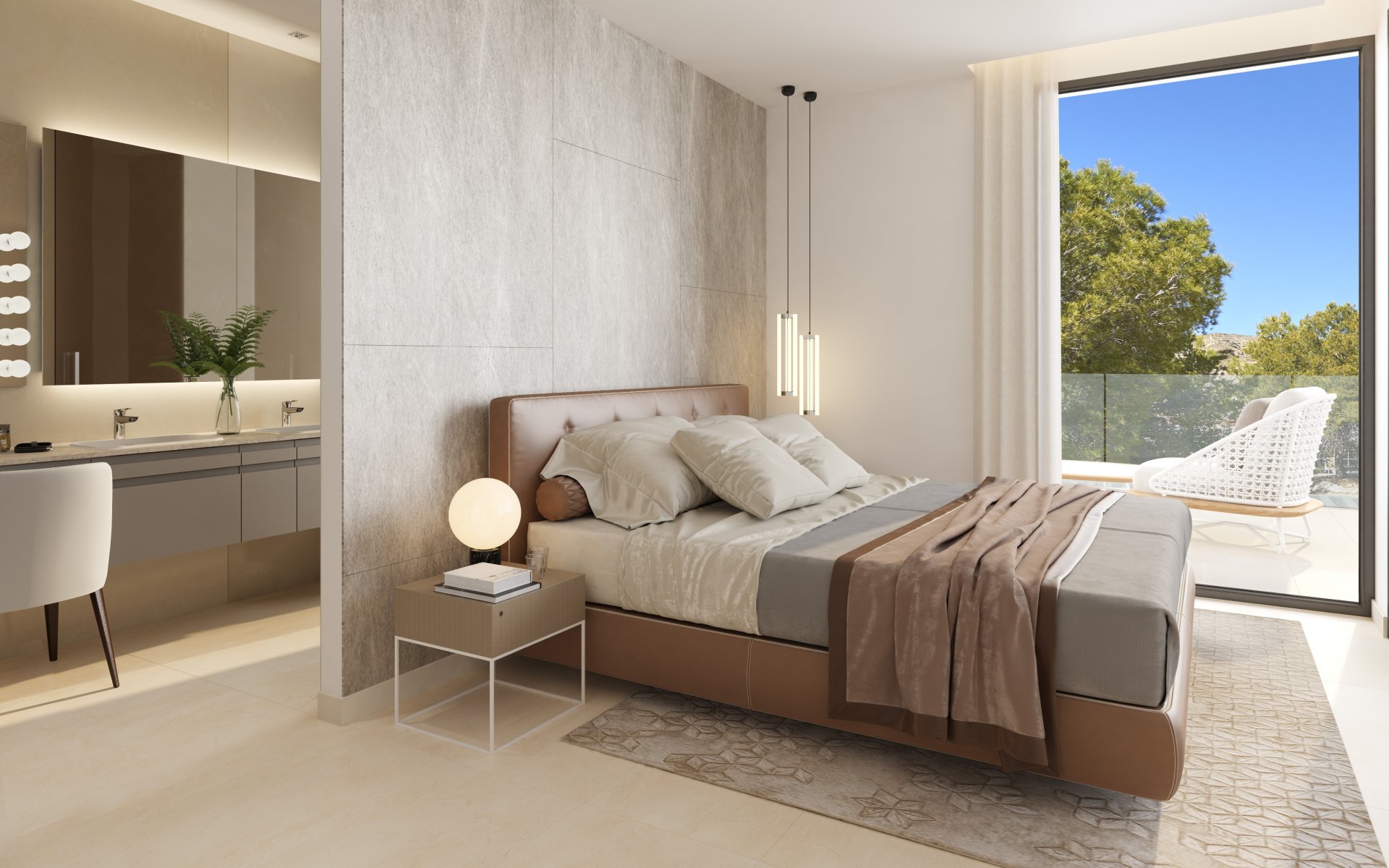 Villa Finestrat, Alicante, Spānijā 3 istabas,  Nr. 81056