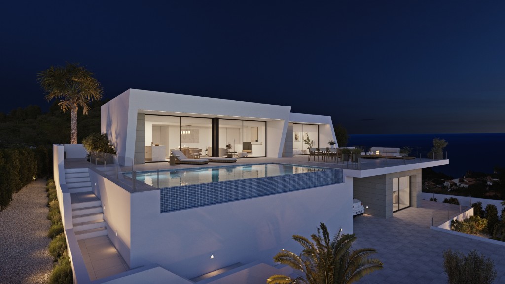 Villa Moraira, Alicante, Spānijā 3 istabas, 657 m2 Nr. 145003