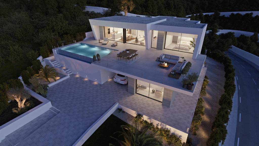 Villa Moraira, Alicante, Spānijā 3 istabas, 657 m2 Nr. 145003