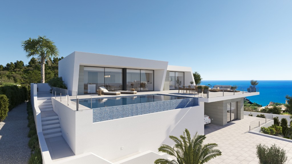 Villa Moraira, Alicante, Spānijā 3 istabas, 657 m2 Nr. 145003