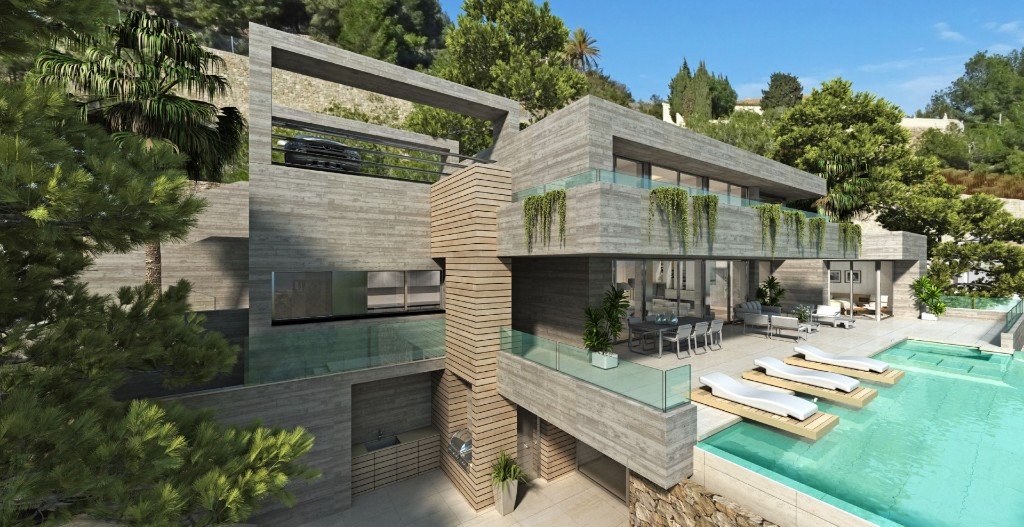 Villa Moraira, Alicante, Spānijā 4 istabas, 796 m2 Nr. 144999